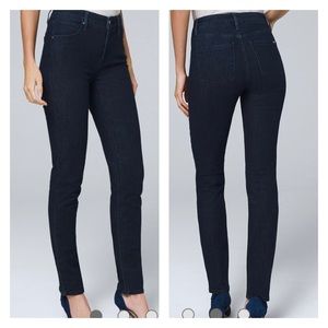 White House Black Market High Rise Slim Jeans